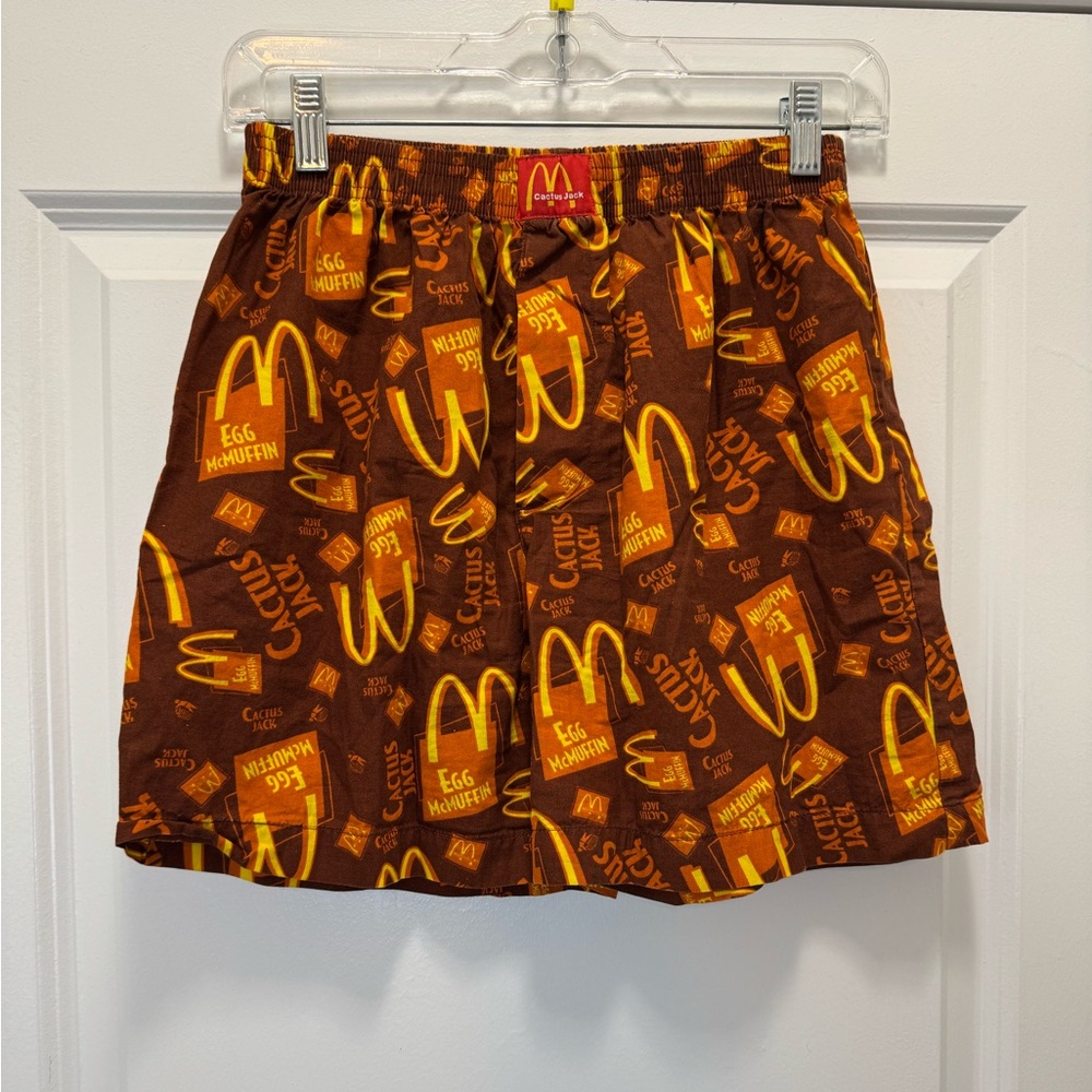Travis Scott Cactus Jack McDonalds Breakfast Boxers Egg McMuffin